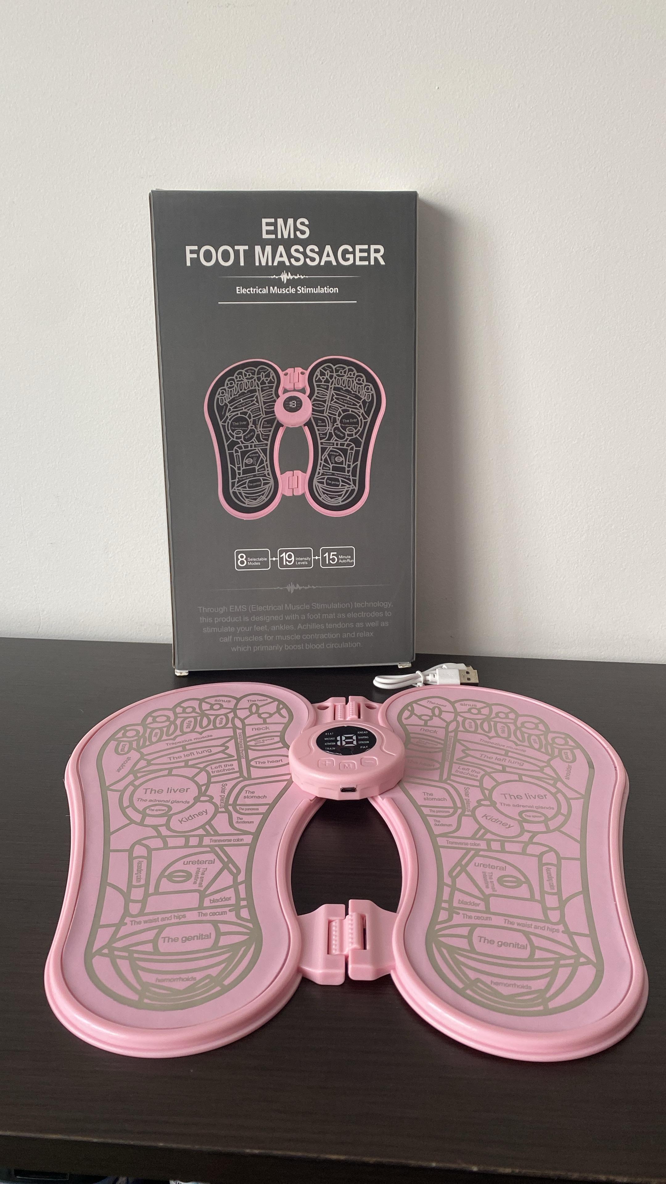 Miniatura 2 de tapete de electroestimulación para pies